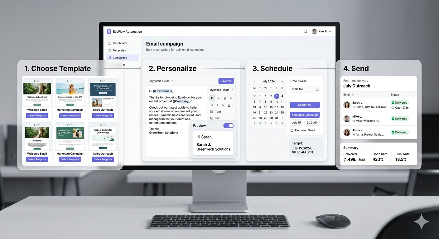 Email Automation System project preview